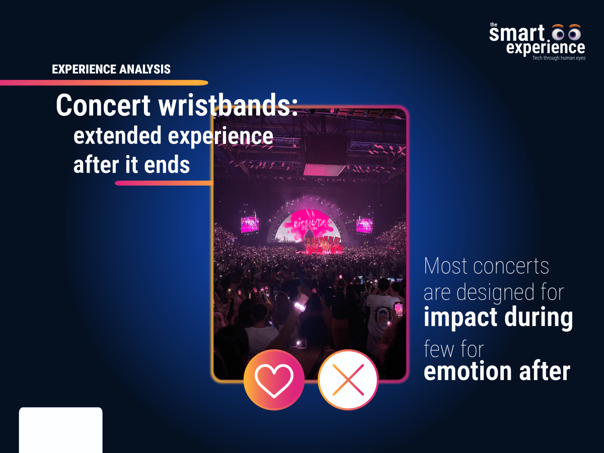 Concerts wristbands: extended experience after it&nbsp;ends